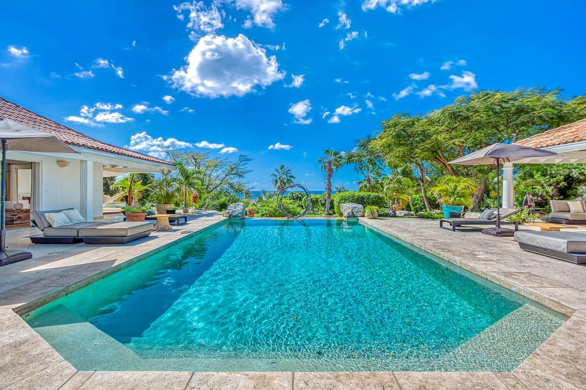Villa rental Terres Basses St Martin - Pool